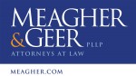 Meagher & Geer Blue Logo