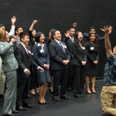 1L Clerkship Members Celebrating