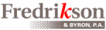 Fredrikson & Byron red Logo
